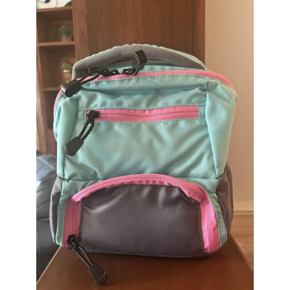 Pottery barn School Large backpack+Lunch Bag rainbow star holiday gift sport Set